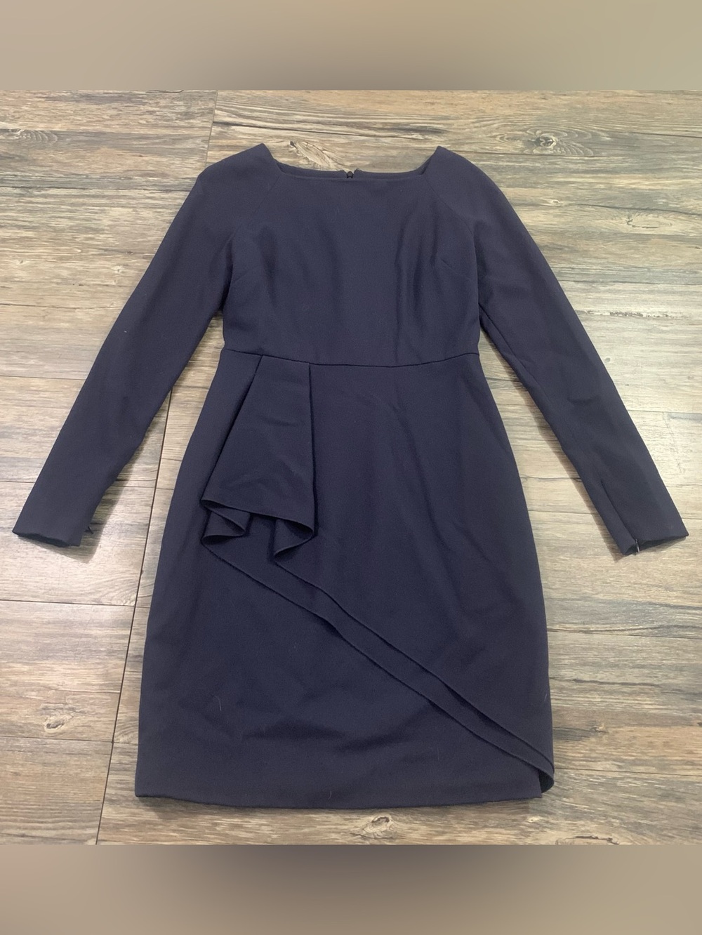 J Mendel Wool Blend Long Sleeve Dress Sz 8
